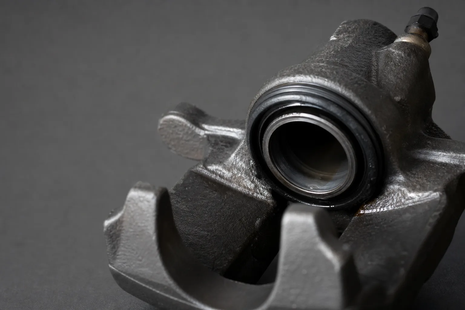 A wet caliper is not always a bad caliper, and the difference is about a hundred dollars